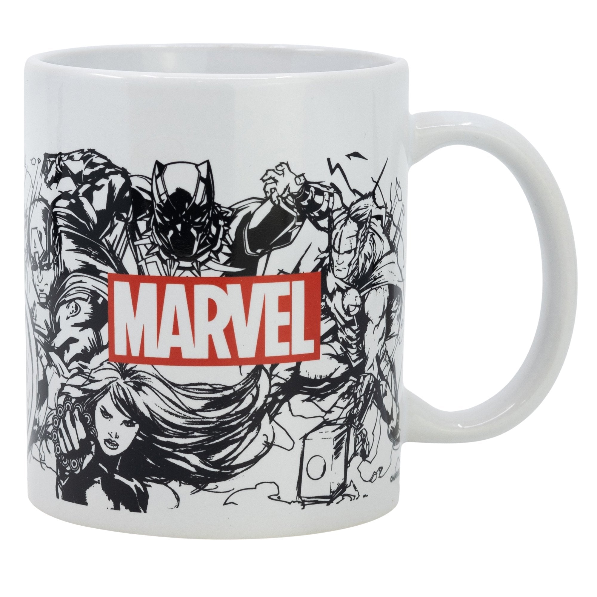 Marvel - Tasse en céramique Avengers - 325ml - flash vidéo
