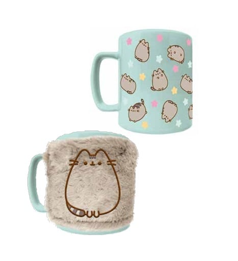 Pusheen - Fuzzy Mug "Pusheen" 440ml - flash vidéo
