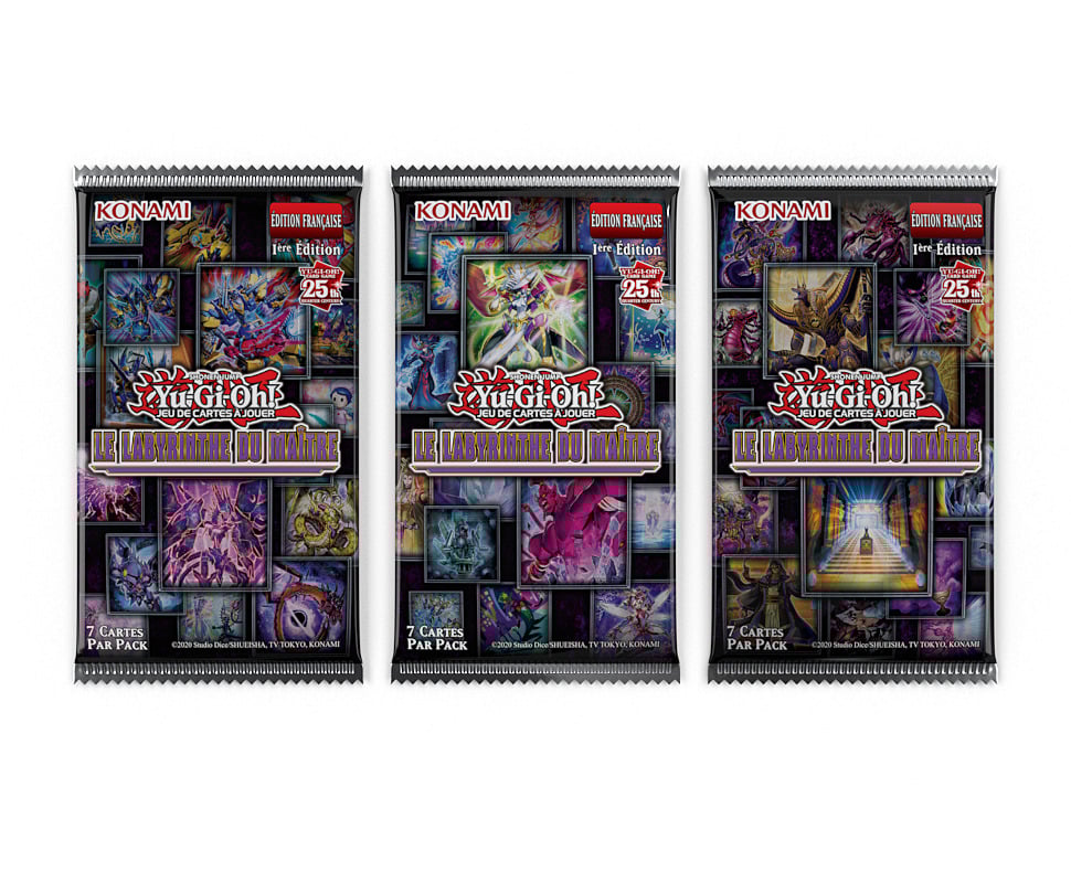 Yu-Gi-Oh! JCC - Display de Pack de Booster Le Labyrinthe du Maître (24 Boosters) - flash vidéo
