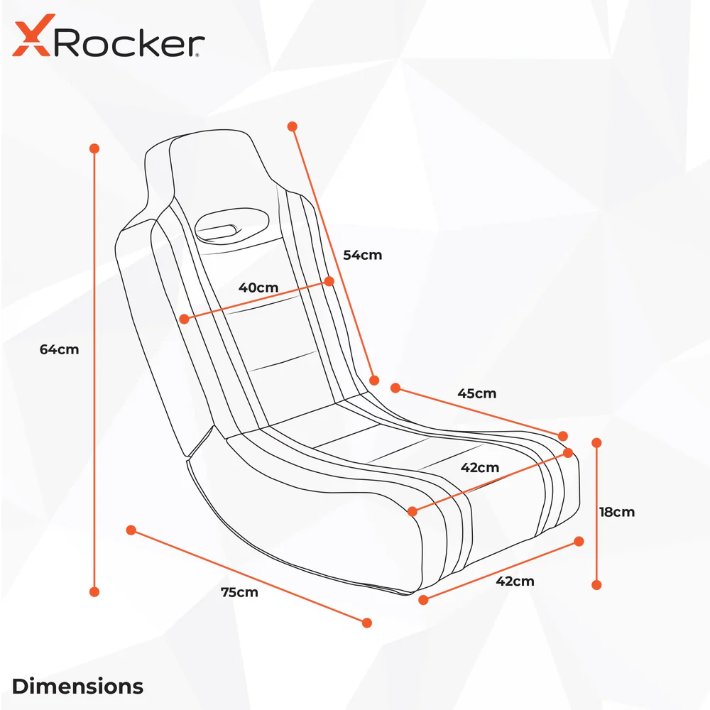X Rocker - Siège de jeu Audio Stereo Rocker Hydra 2.0 Vert - flash vidéo