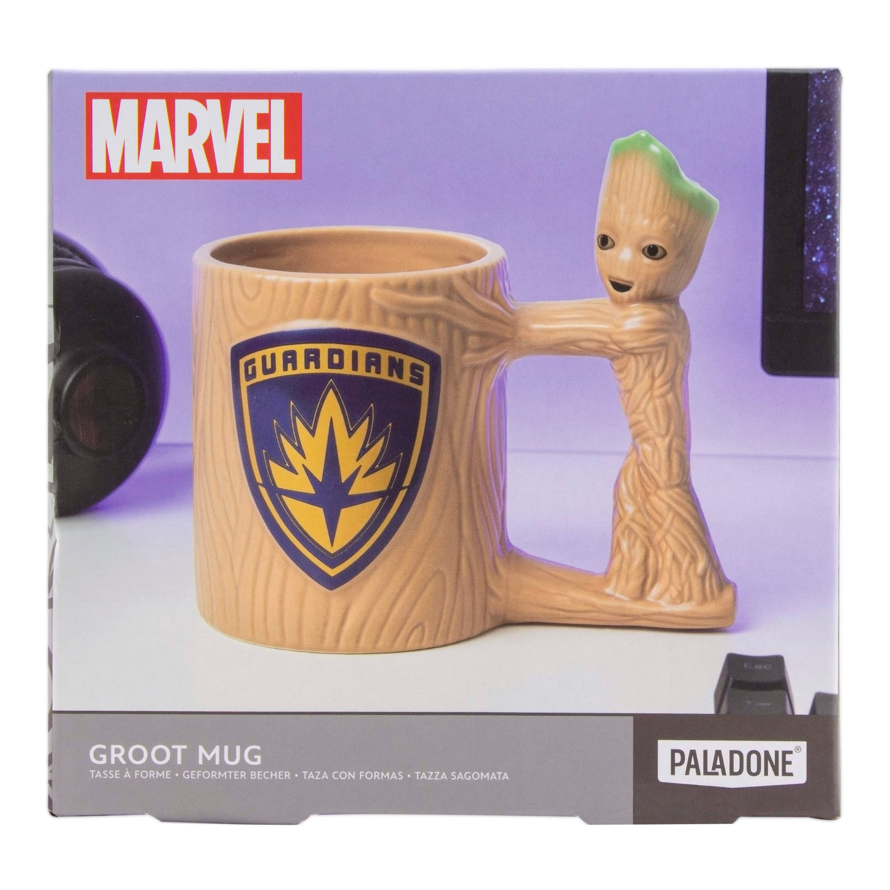 Les Gardiens de la Galaxie - Mug 3D Groot 300ml - flash vidéo