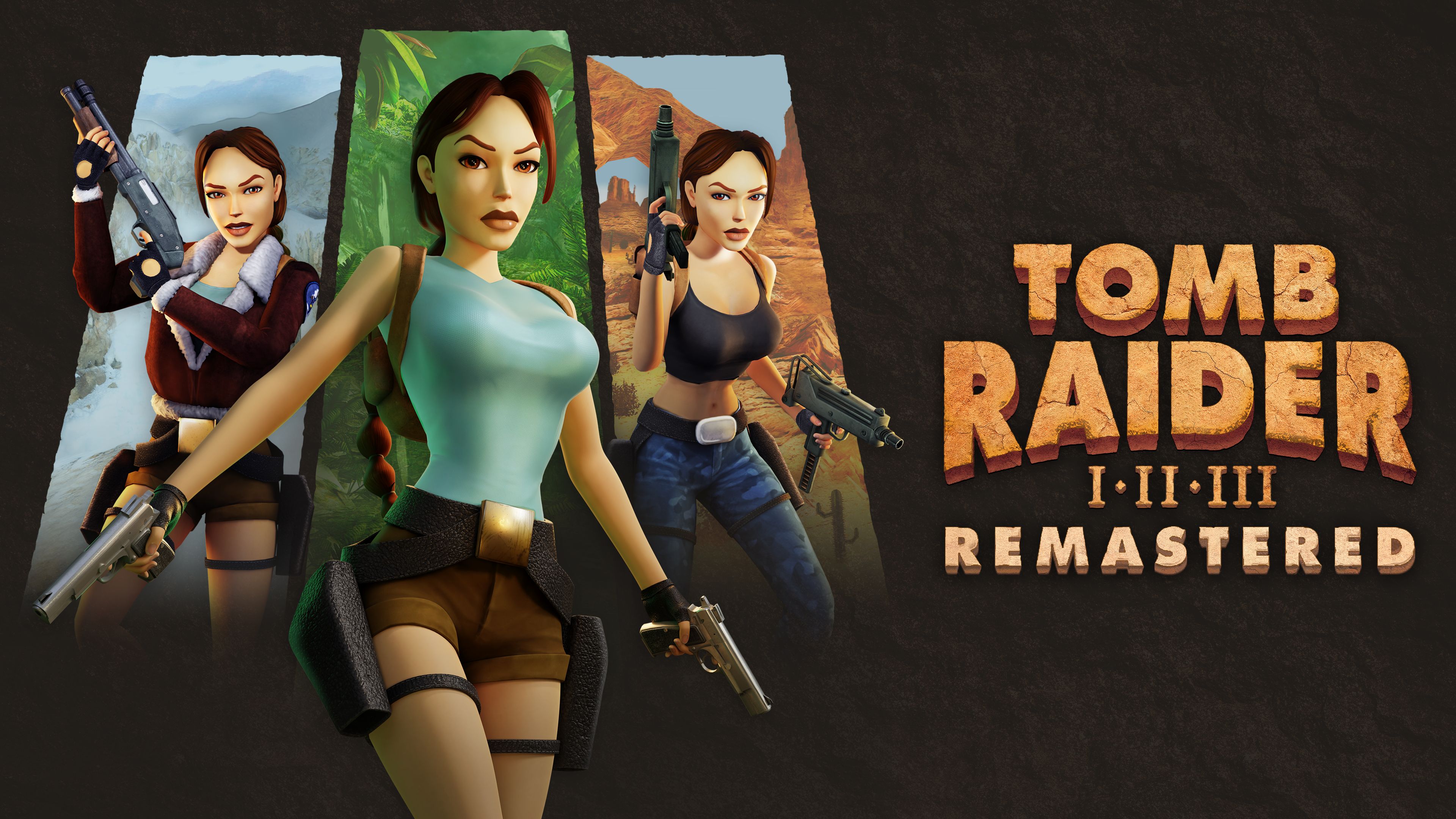 Tomb Raider I-III Remastered starring Lara Croft - flash vidéo