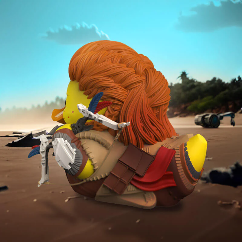 TUBBZ Canard de bain - Horizon Forbidden West - Aloy (Première Édition) - flash vidéo
