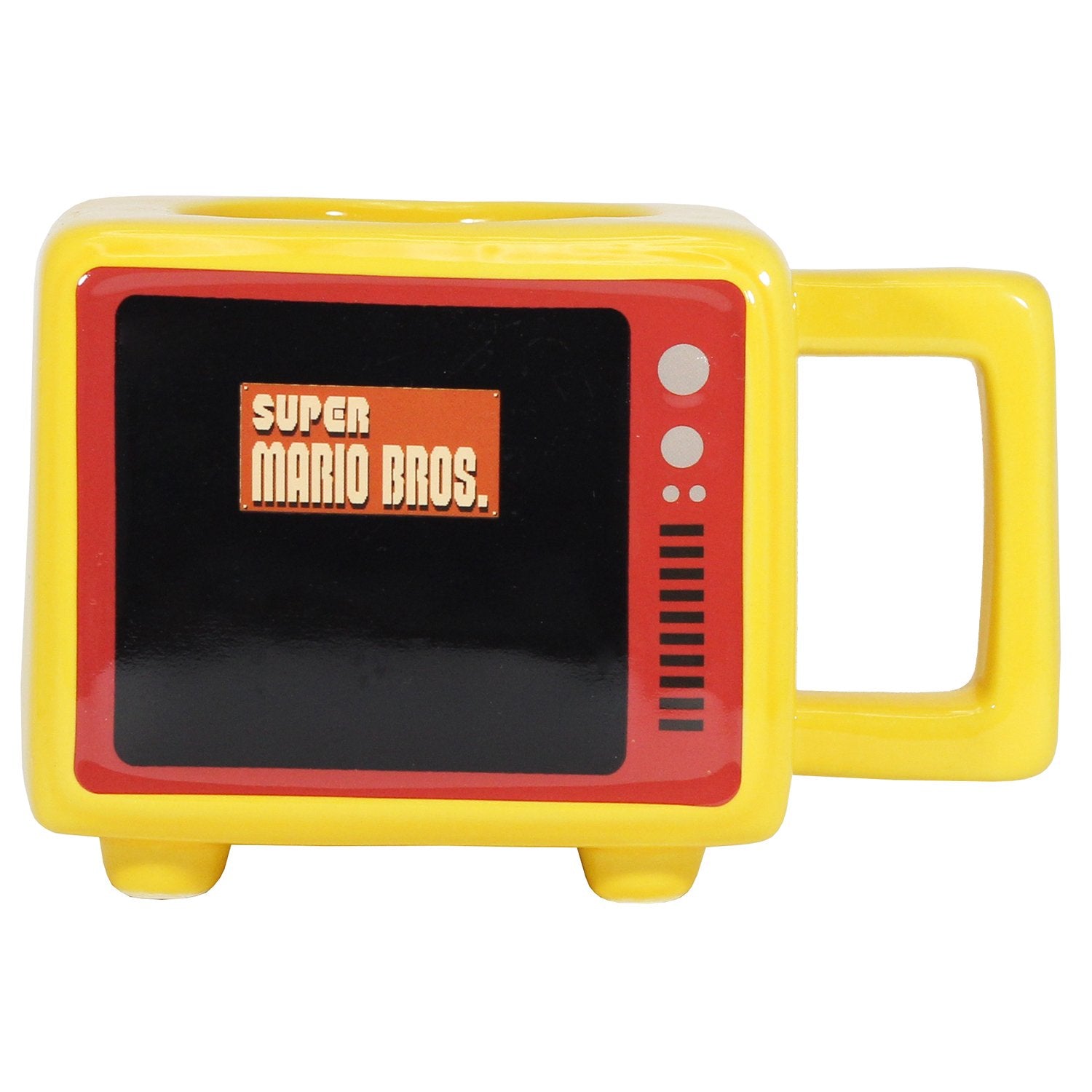 Super Mario - Mug 3D thermoréactif en forme de TV "Like A Boss" - flash vidéo