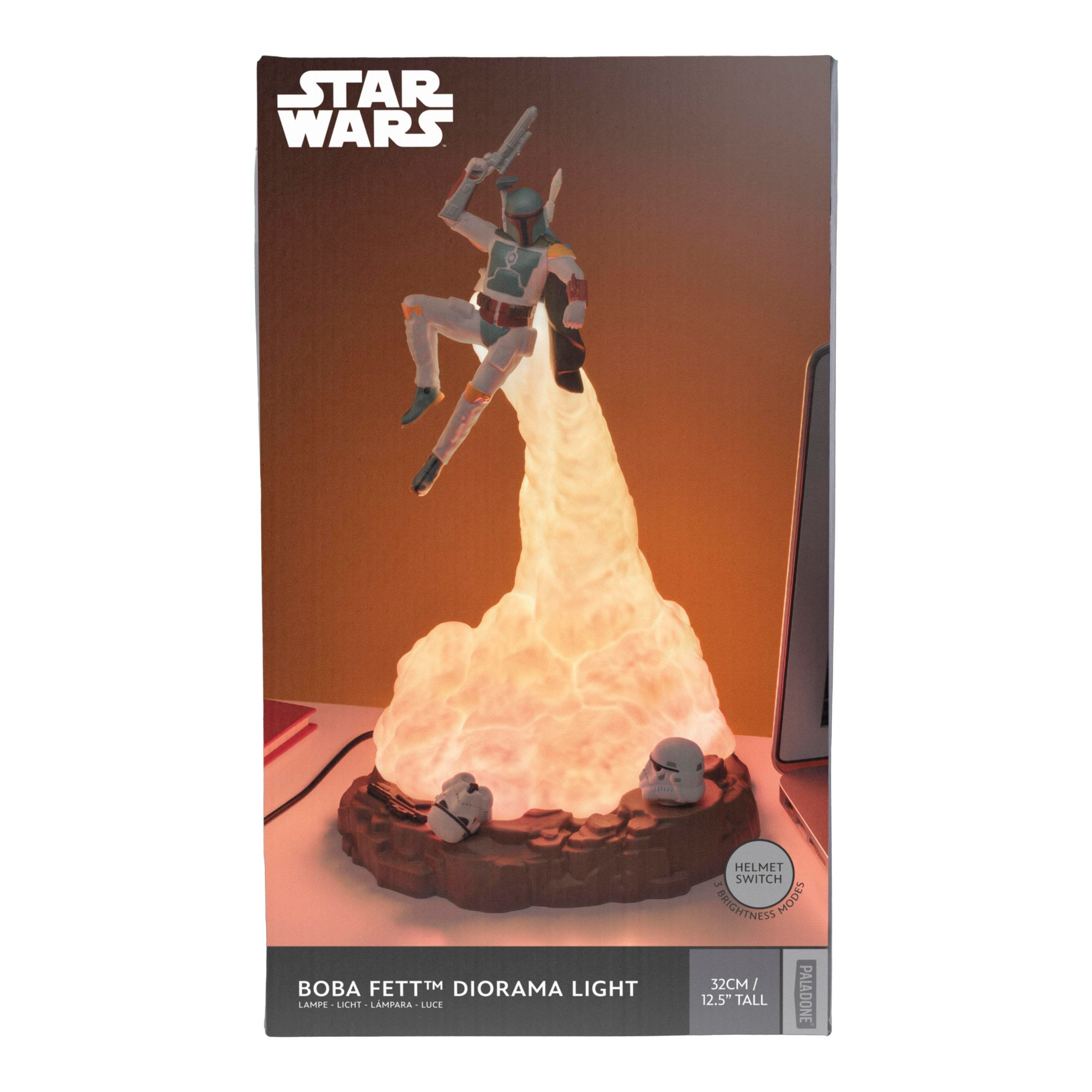 Star Wars: The Book of Boba Fett - Lampe figurative de Boba Fett - flash vidéo