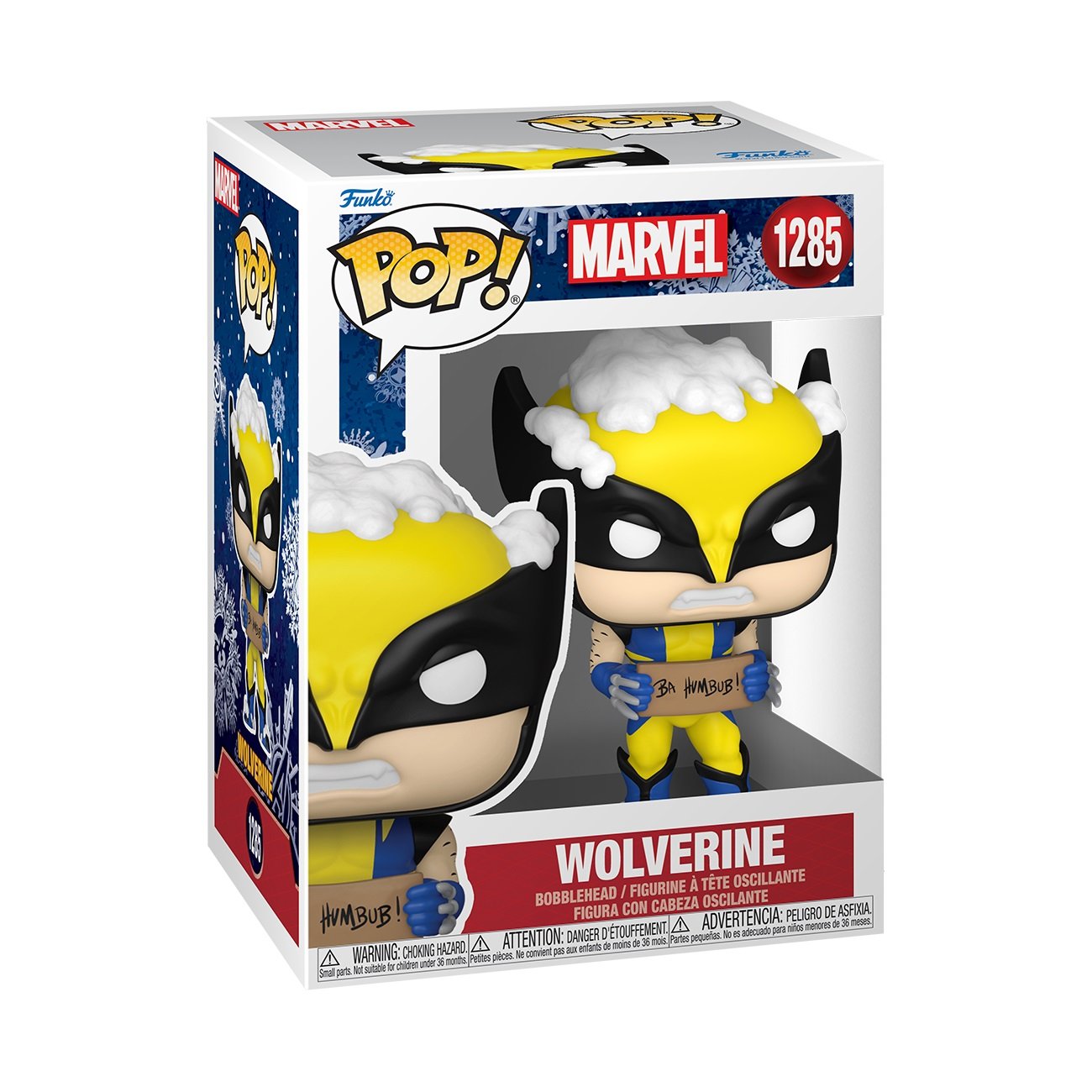 Funko Pop! Marvel: Holiday - Wolverine (with Sign) - flash vidéo