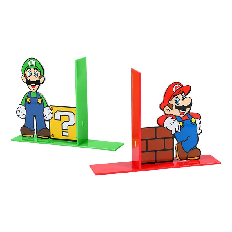 Nintendo - Serre-livres Super Mario - flash vidéo