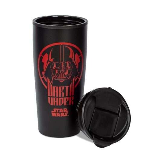 Star Wars - Dark Vador Mug transportable en métal 450ml - flash vidéo