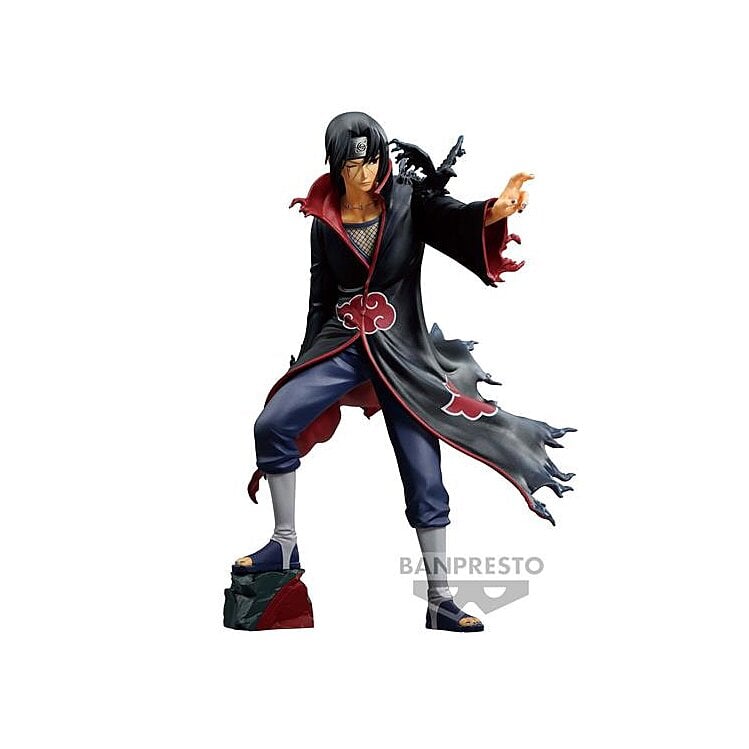 Naruto Shippuden - Banpresto Figure Colosseum - Itachi Uchiwa Statue 15cm - flash vidéo