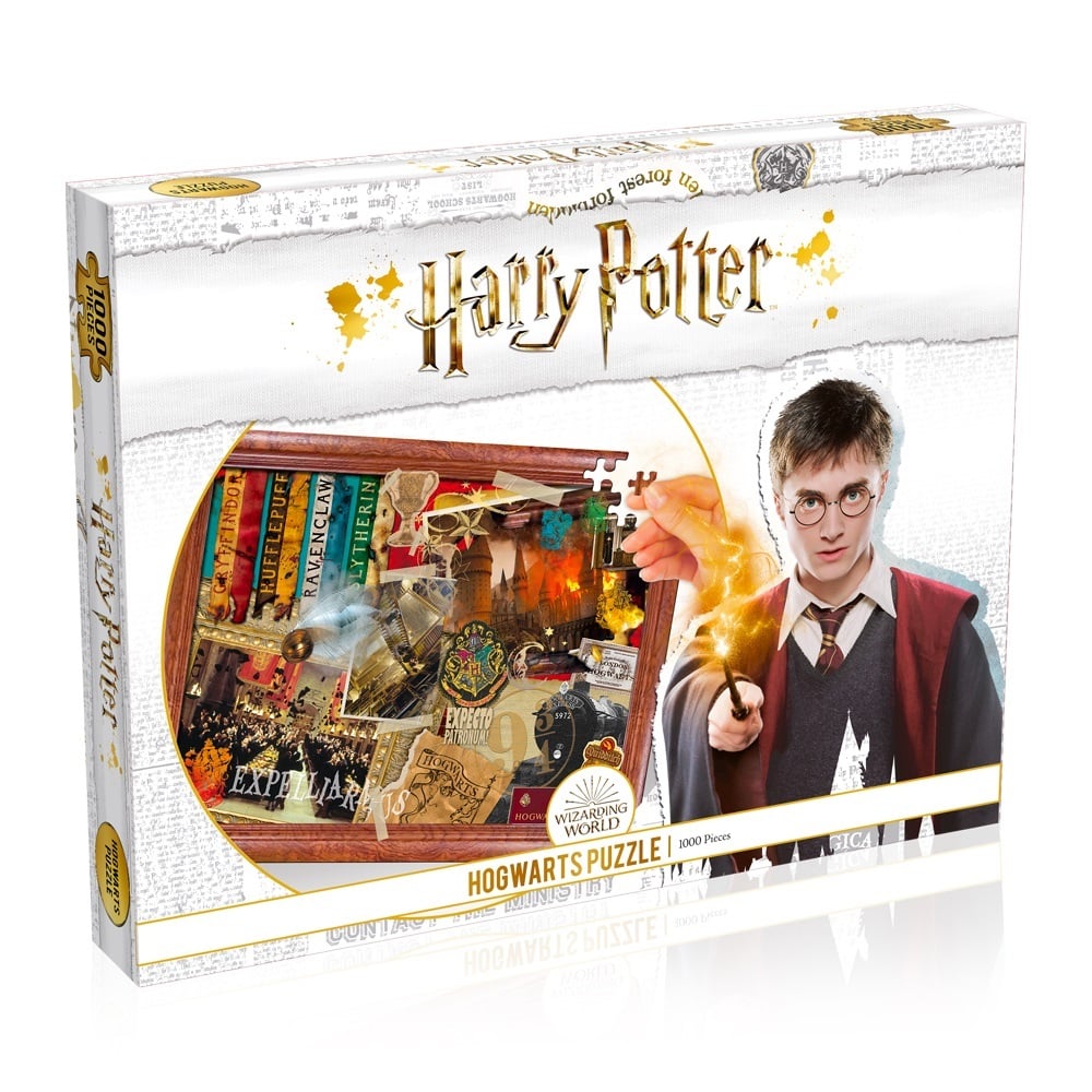 Harry Potter - Puzzle Poudlard 1000 pcs - flash vidéo