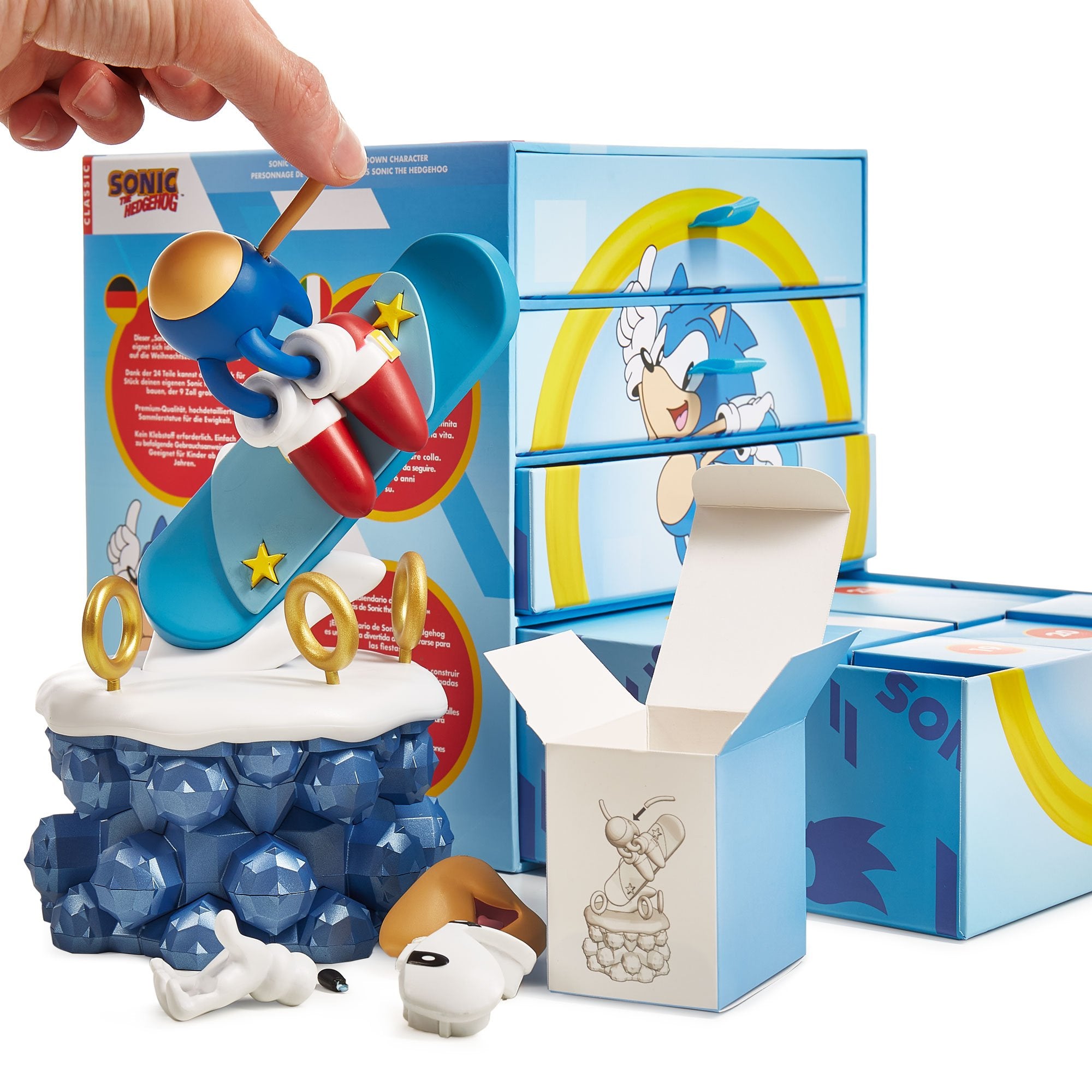 SEGA - Figurine à construire Sonic le Hérisson - flash vidéo