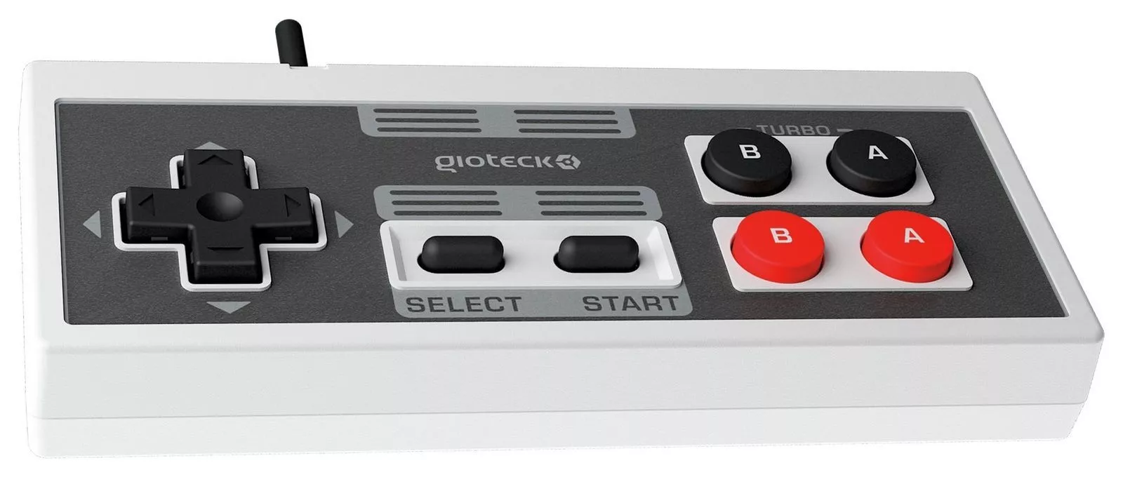 Gioteck - Manette turbo filaire pour Nintendo Classic Mini - flash vidéo