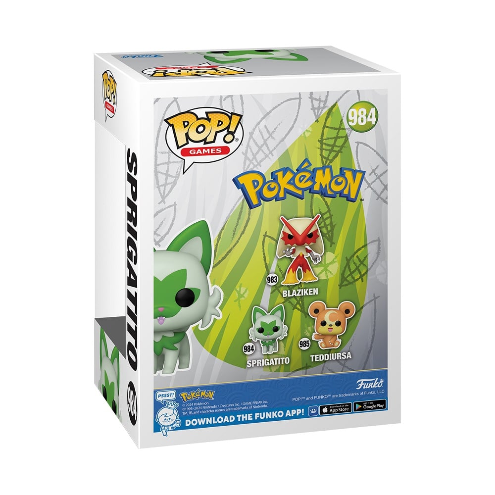 Funko Pop! Games: Pokémon - Poussacha - flash vidéo
