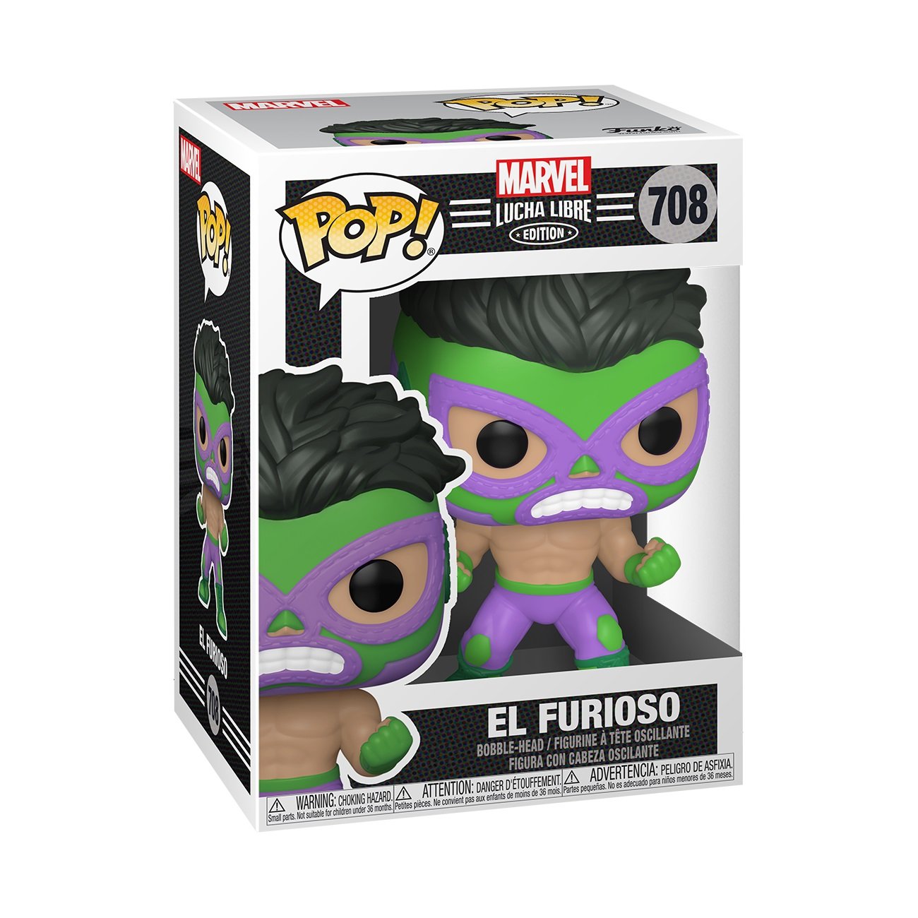 Funko Pop! Marvel: Lucha Libre Edition - El Furioso ENG Merchandising - flash vidéo