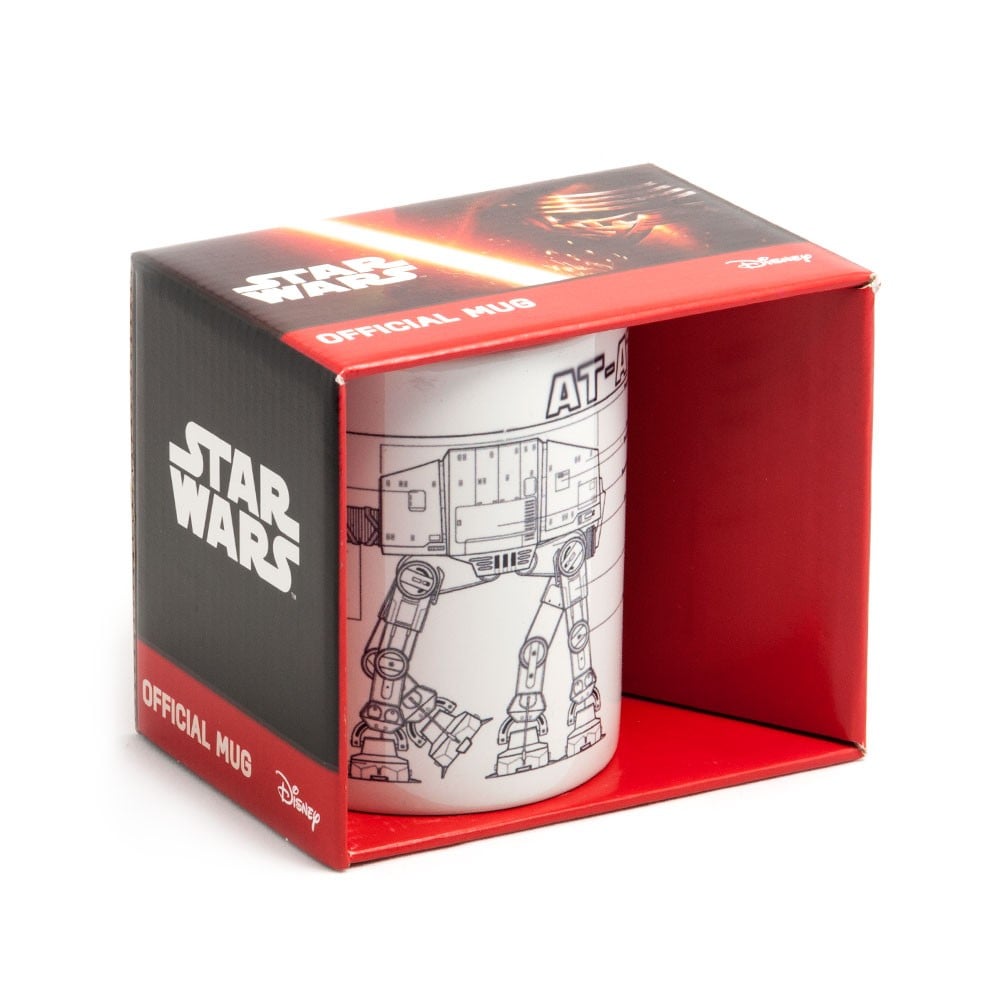 Star Wars - AT-AT Sketch Coffee Mug 315ml - flash vidéo