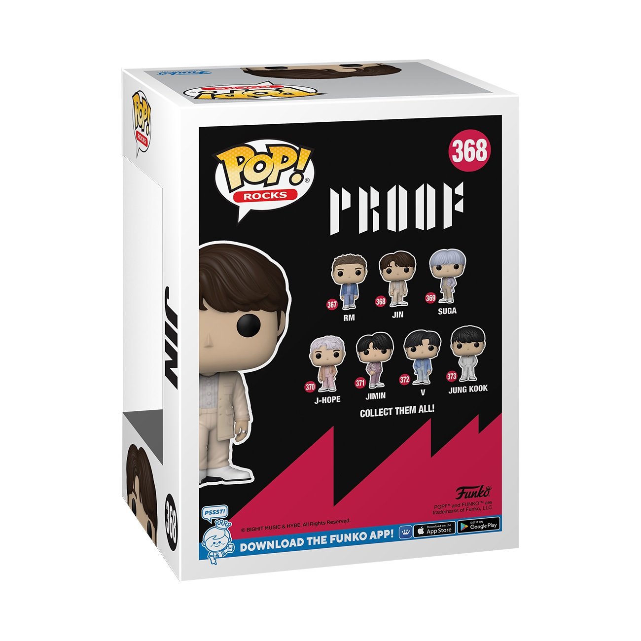Funko Pop! Rocks: BTS - Jin - flash vidéo