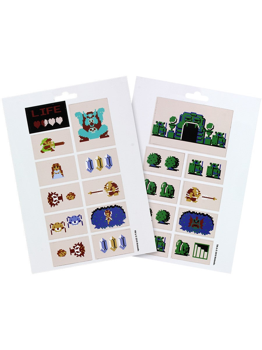The Legend of Zelda - Pack d'Aimant Retro - flash vidéo