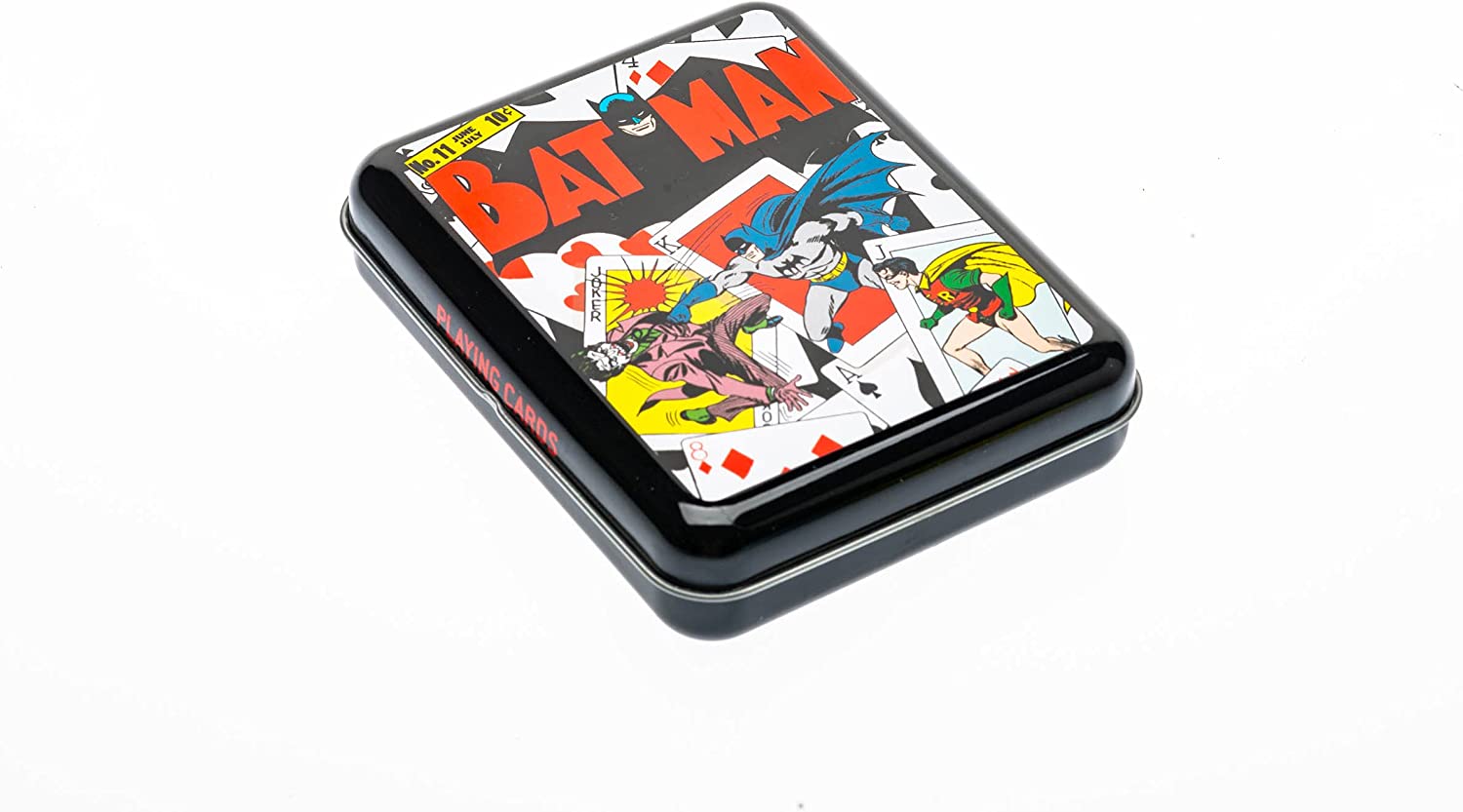 DC Comics Tins - Batman #11 - Cartes à Jouer Boite Métallique - flash vidéo