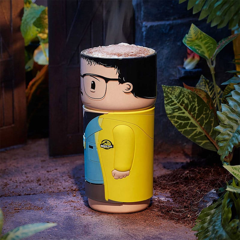 Jurassic Park - Mug isotherme réutilisable Coscup Dennis Nedry - flash vidéo