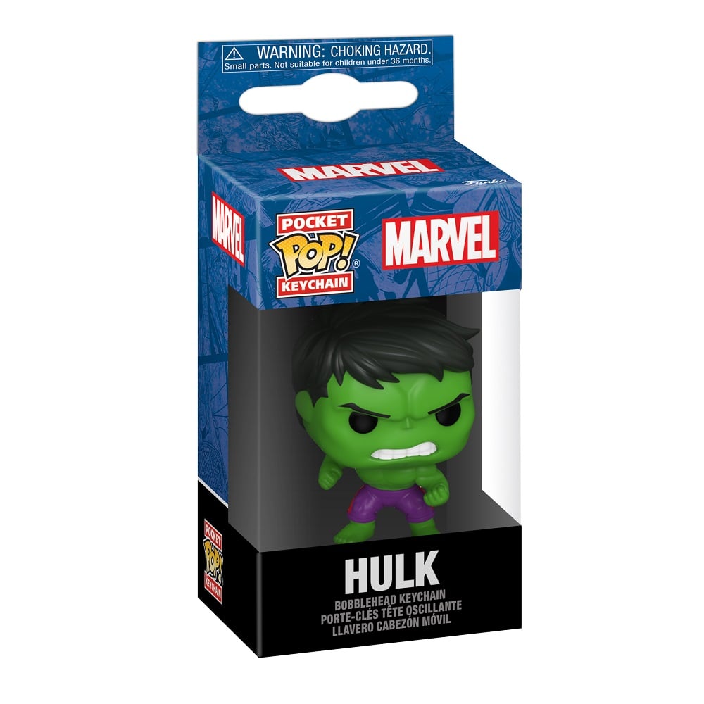 Funko Pocket Pop! Keychain: Marvel New Classics - Hulk - flash vidéo