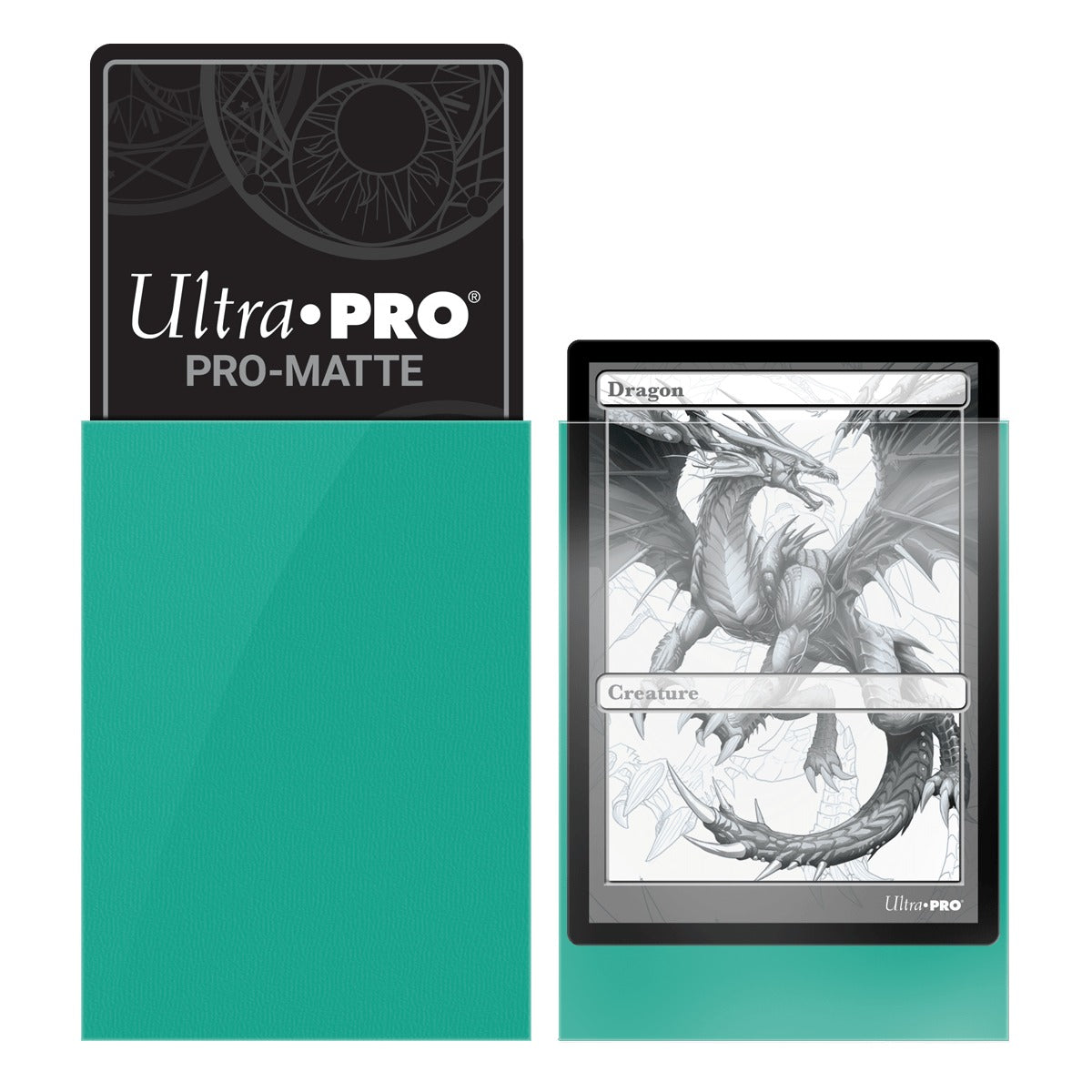 Ultra Pro - PRO-Matte Sachet de 50 protèges cartes standard Aqua (66 x 91 mm) - flash vidéo