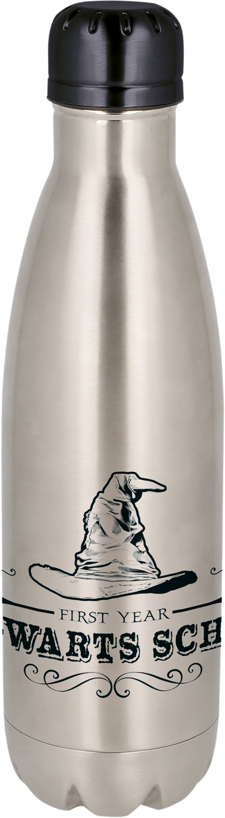 Harry Potter - Bouteille d'eau en acier inoxydable Première année à l'école de Poudlard - 780ml - flash vidéo