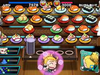 Sushi Striker : The Way of Sushido - flash vidéo