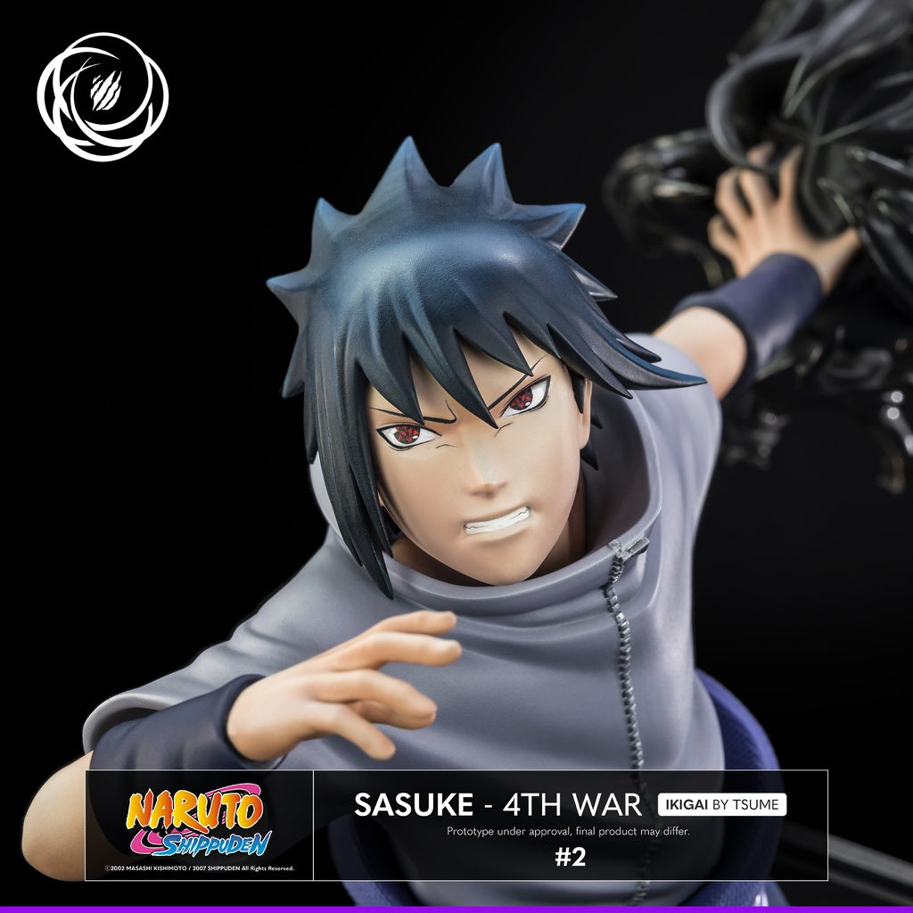 Naruto Shippuden - Statue IKIGAI Sasuke 4th War - flash vidéo