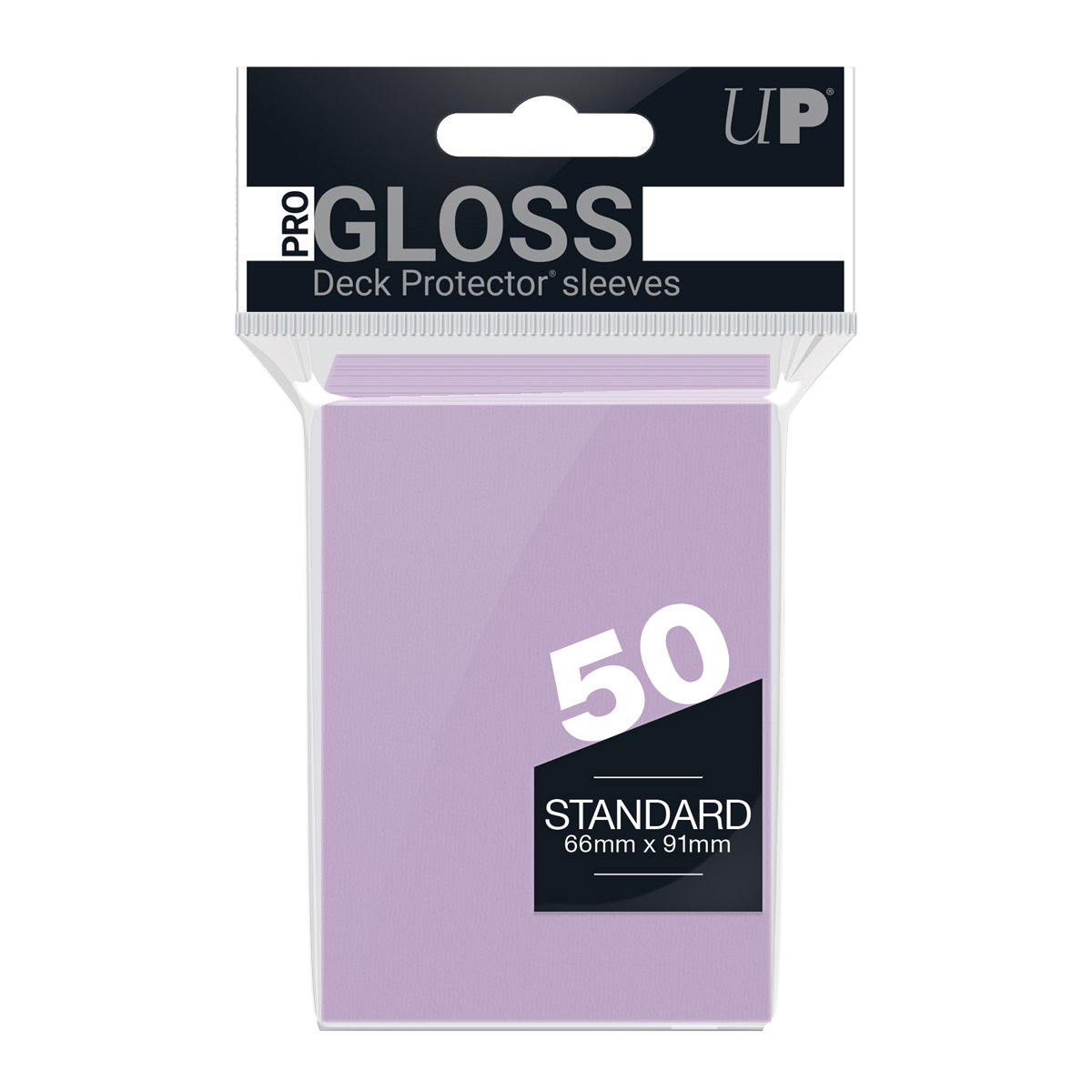 Ultra Pro - PRO-Gloss Sachet de 50 protèges cartes standard Lilas (66 x 91 mm) - flash vidéo