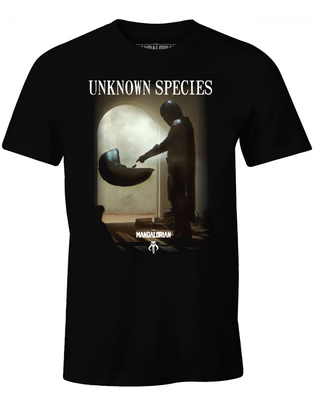 The Mandalorian - T-shirt Noir Hommes Unknown Species - L - flash vidéo
