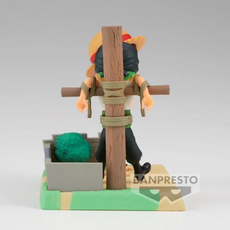One Piece WCF - Log Stories - Monkey D. Luffy & Roronoa Zoro Statue 7cm - flash vidéo
