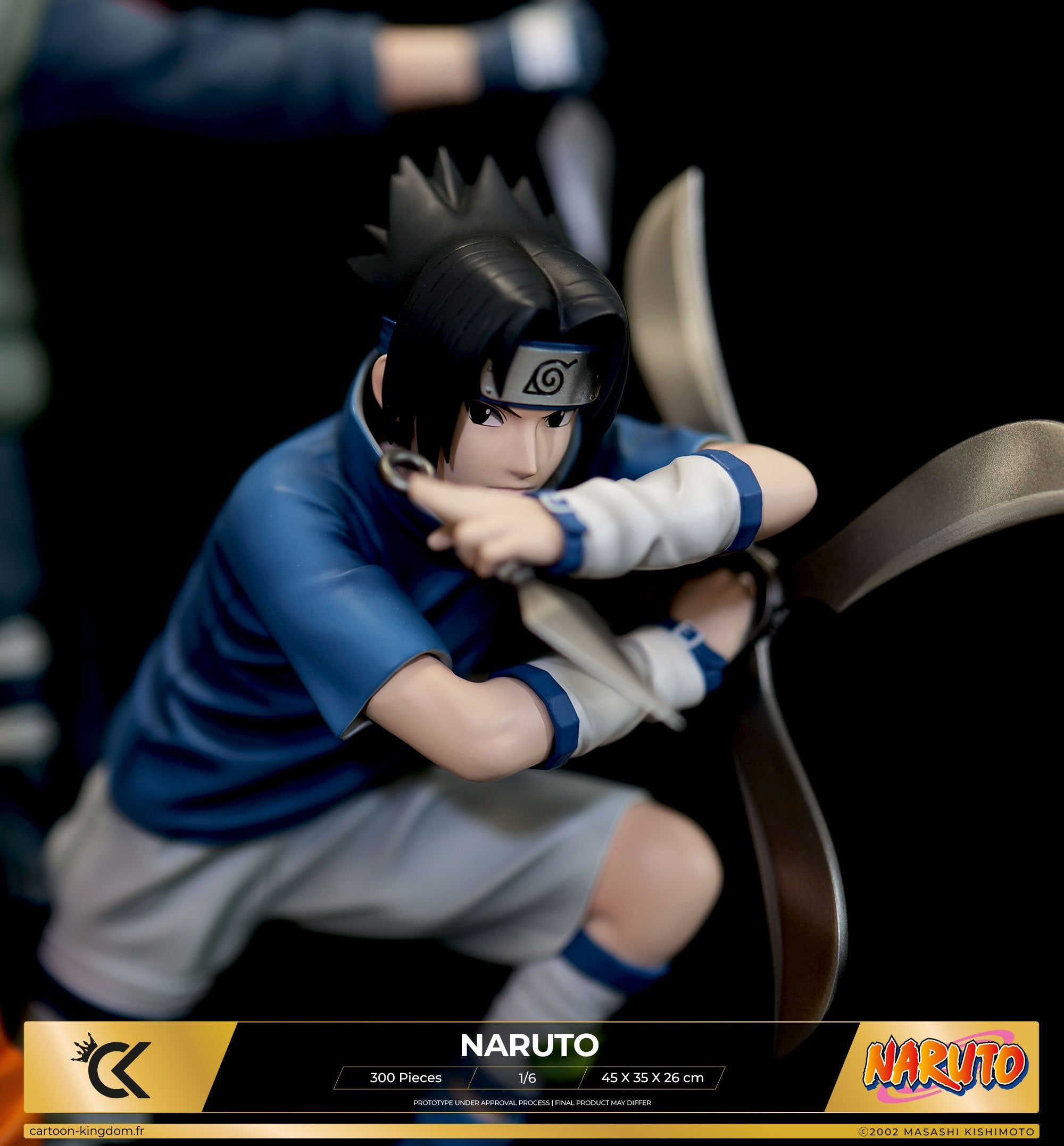 Cartoon Kingdom - 1:6 Statues - Naruto "Team 7" Statue 45cm - flash vidéo