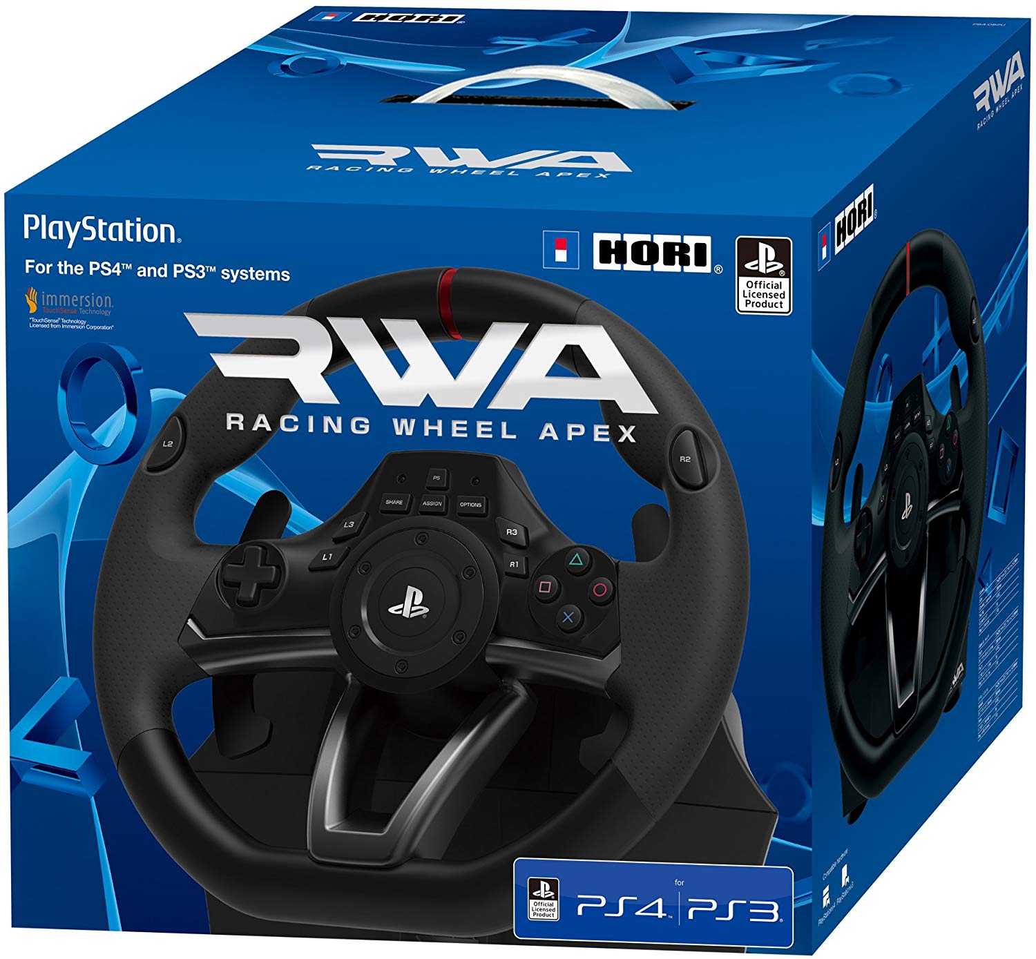 HORI - RWA Racing Wheel Apex - flash vidéo
