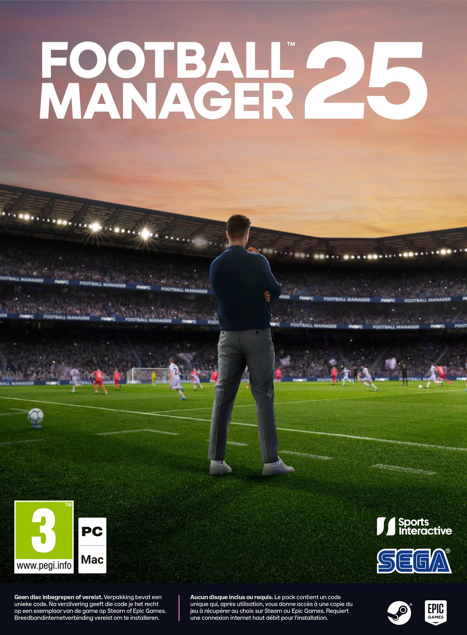 Football Manager 2025 (Code-in-a-box) - flash vidéo