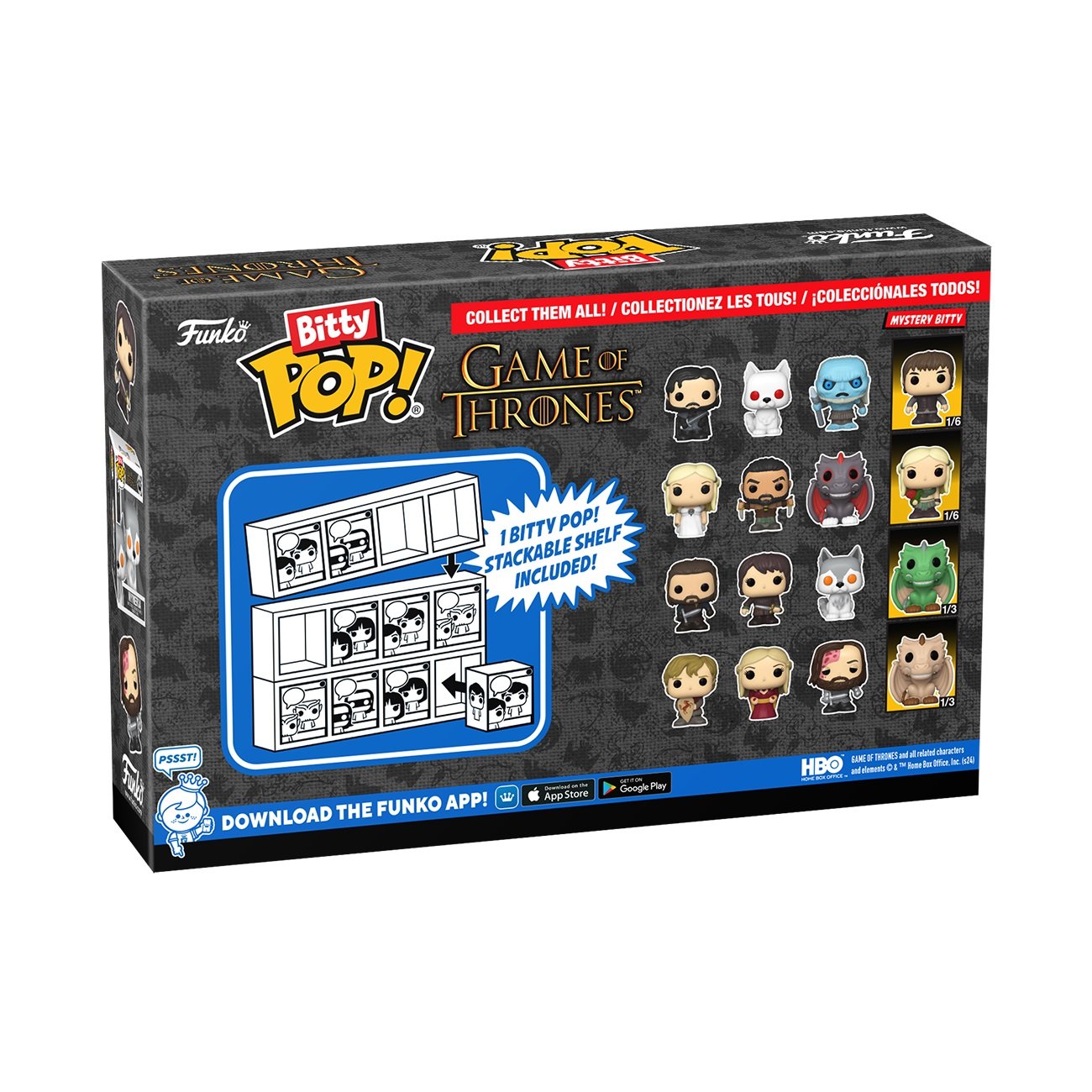 Funko Bitty Pop! 4-Pack: Game of Thrones - Tyrion Lannister - flash vidéo