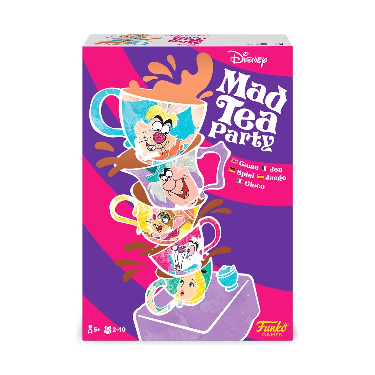 Funko Children's Game: Disney - Mad Tea Party - flash vidéo