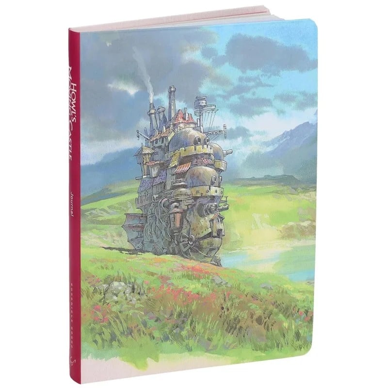 Ghibli - Le Château ambulant - Carnet de notes à couverture - flash vidéo