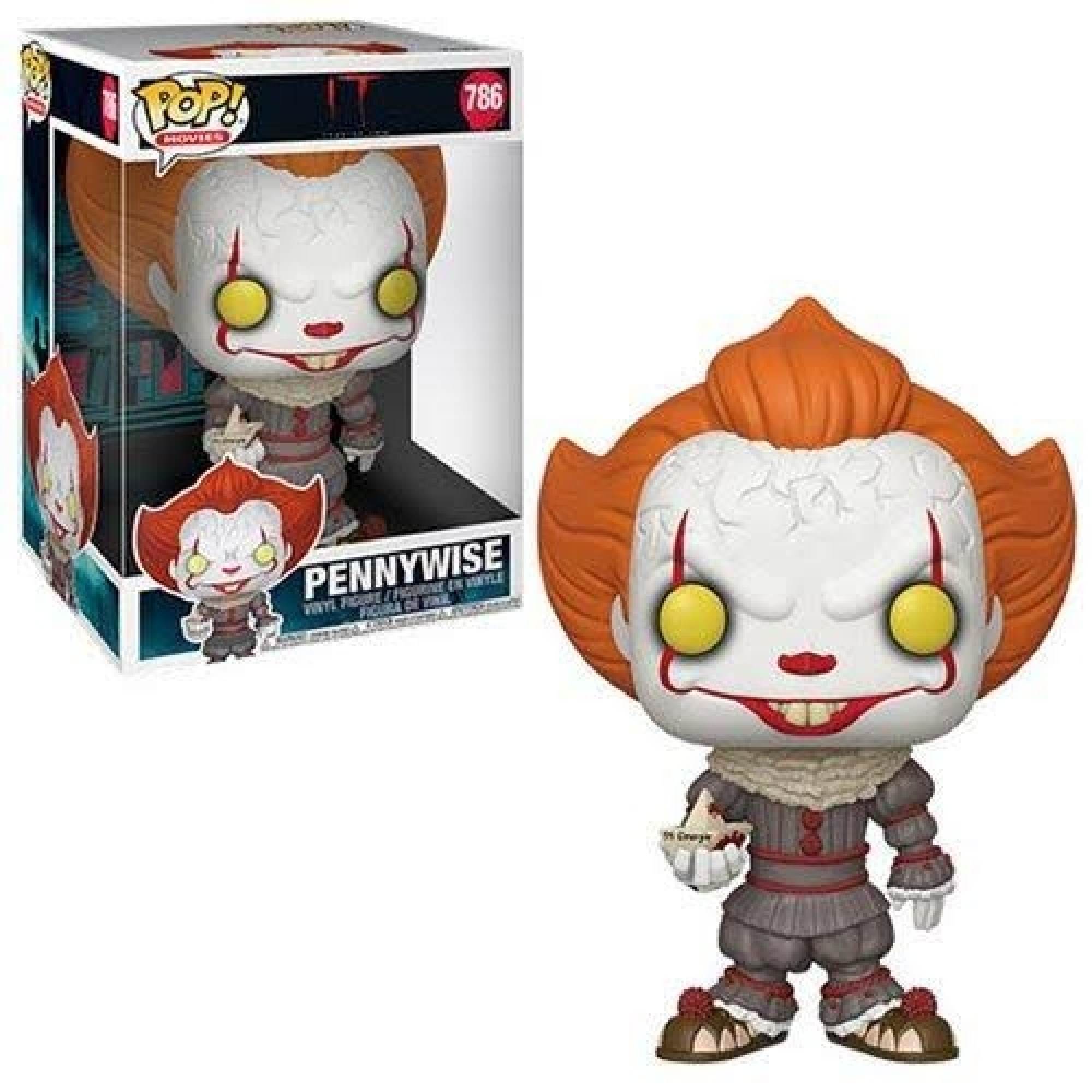 Funko Pop! Jumbo: IT Chapter 2 - Pennywise with Boat 10" Super Sized Pop! - flash vidéo