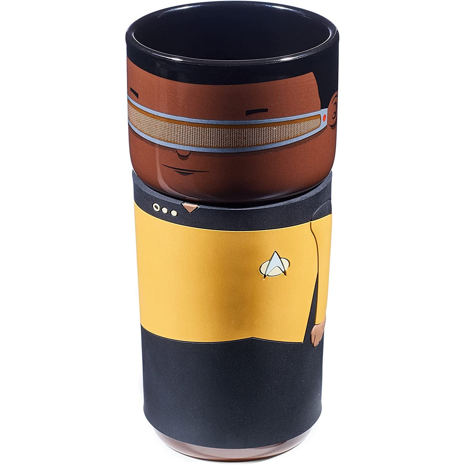Star Trek - Mug isotherme réutilisable Coscup Geordi La Forge - flash vidéo