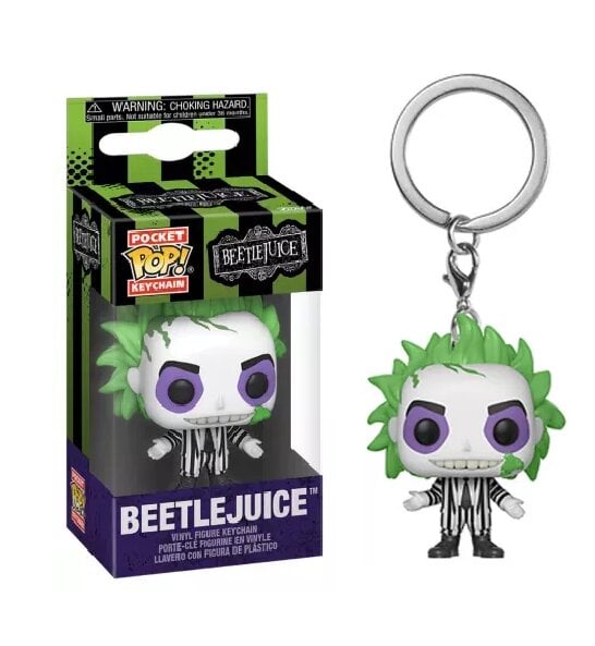 Funko Pocket Pop! Keychain: Beetlejuice - Beetlejuice - flash vidéo