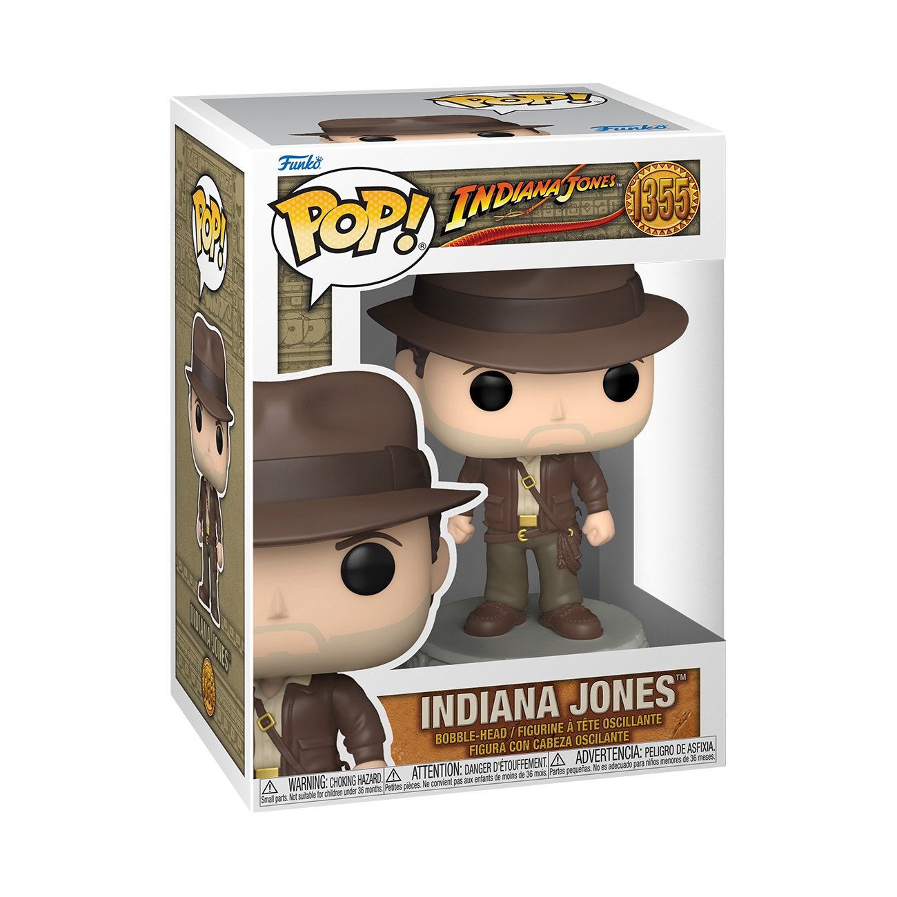 Funko Pop! Movies: Raiders of the Lost Ark - Indiana Jones (with Jacket) - flash vidéo