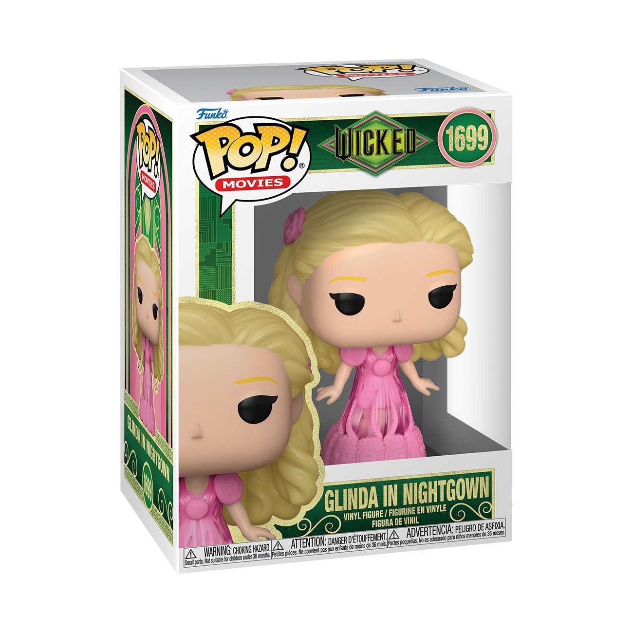 Funko Pop! Movies: Wicked Part. 1 - Glinda (Nightgown) - flash vidéo