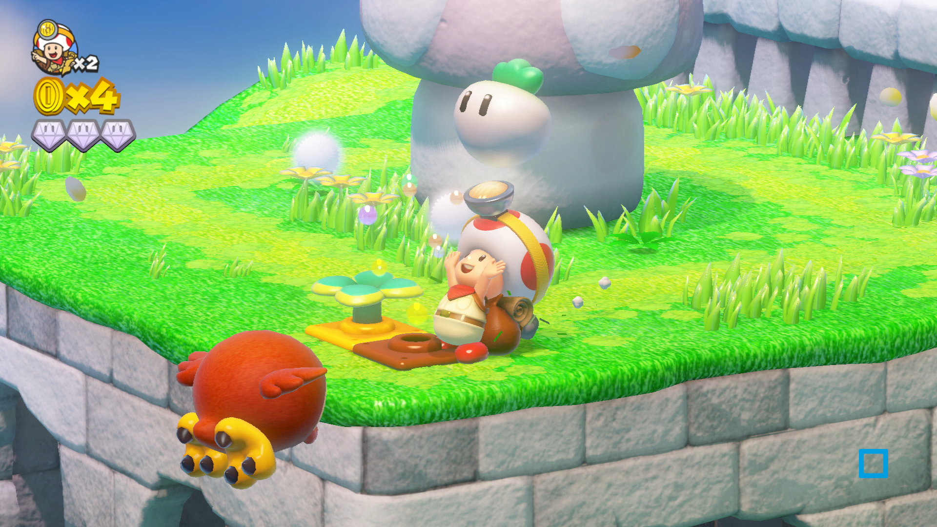 Captain Toad : Treasure Tracker - flash vidéo