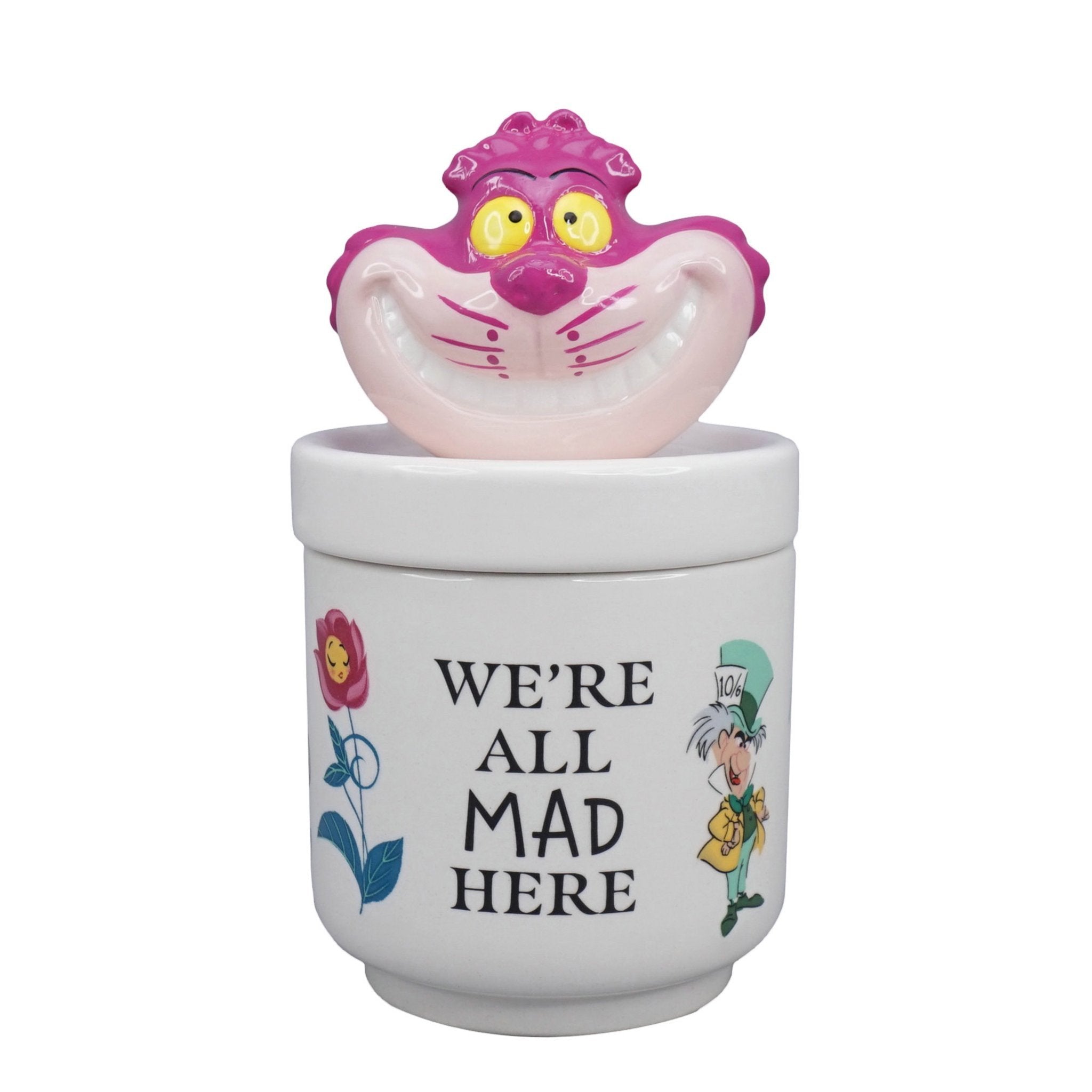 Disney - Boîte de rangement de collection en céramique Alice au pays des merveilles "Le chat du Cheshire" - flash vidéo