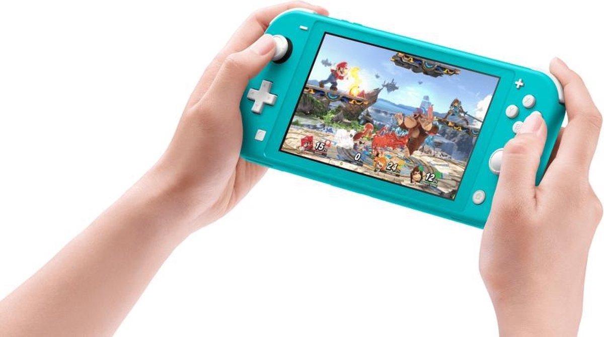 Nintendo Switch Lite Turquoise - flash vidéo