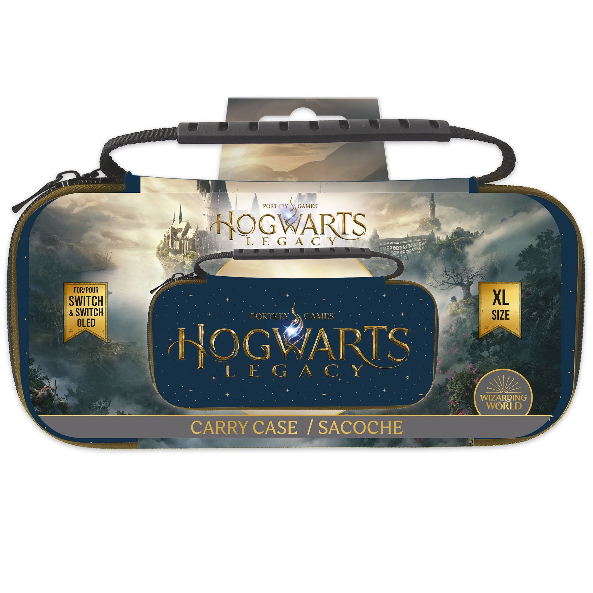 Hogwarts Legacy - Sacoche de transport XL pour Nintendo Switch et Switch OLED - flash vidéo