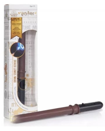 Harry Potter - Baguette de Draco Malfoy Lumineuse - flash vidéo