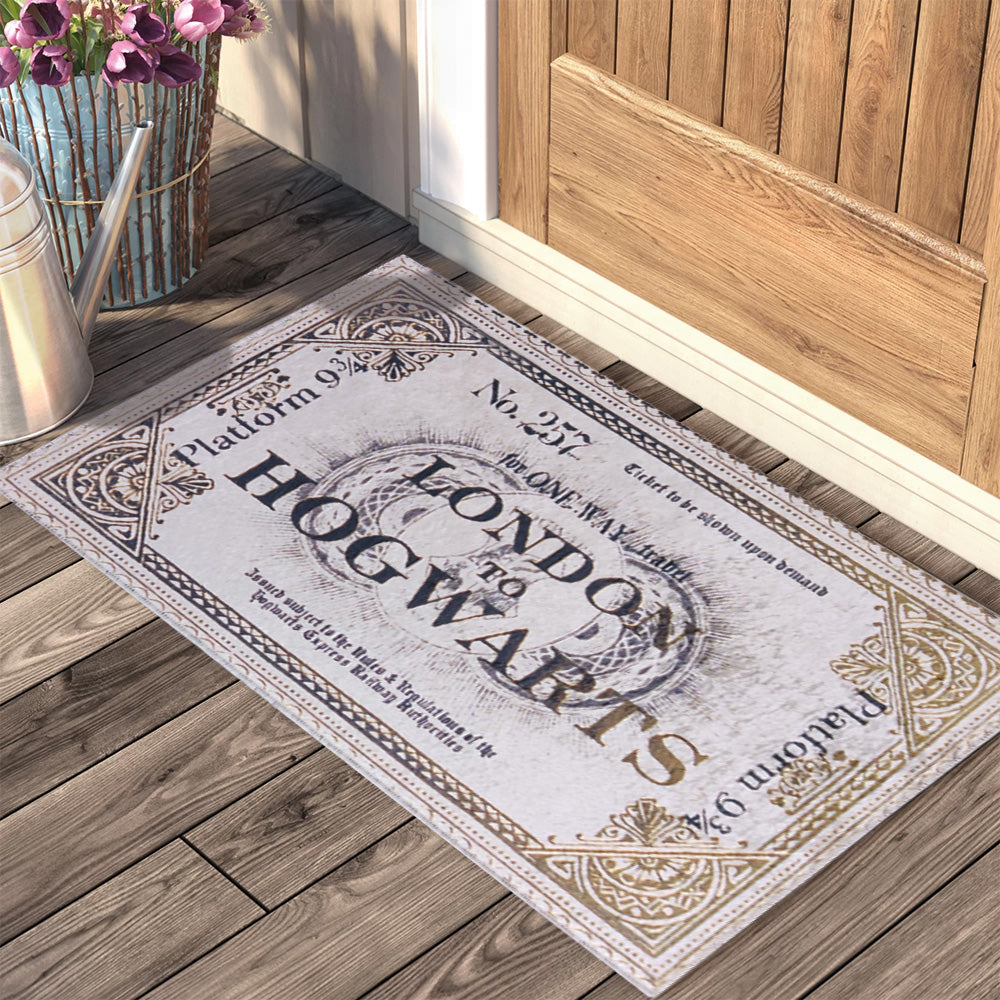 Wizarding World - Harry Potter - Paillasson - Billet Poudlard Express 45x75cm - flash vidéo