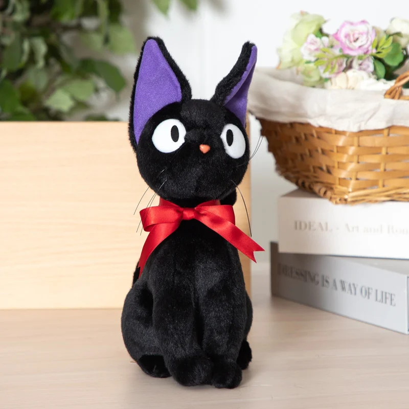 Ghibli - Kiki la petite sorcière - Peluche Jiji Assis M - flash vidéo