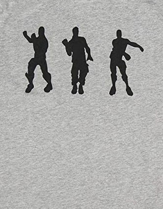 Fortnite - Light Grey Fresh Dance T-Shirt M - flash vidéo
